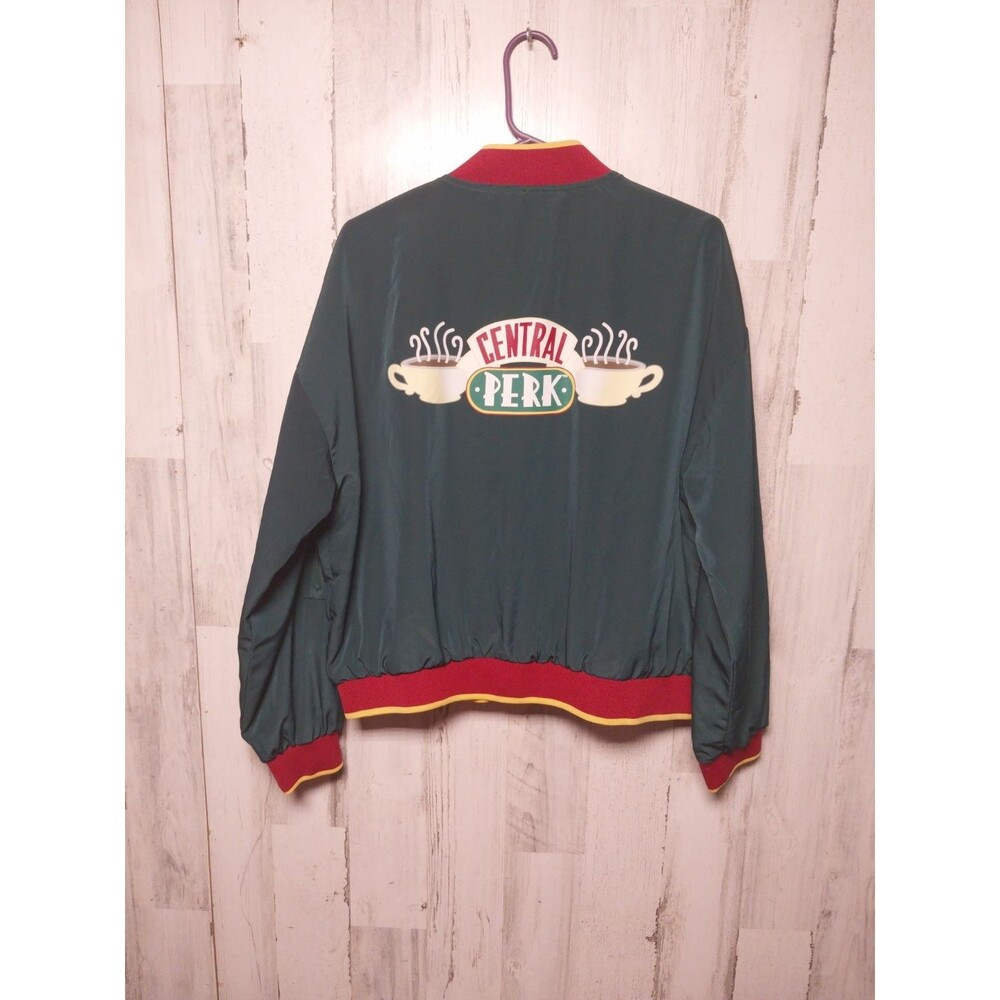 Central Perk Friends Bomber Jacket Size XL 15/17
